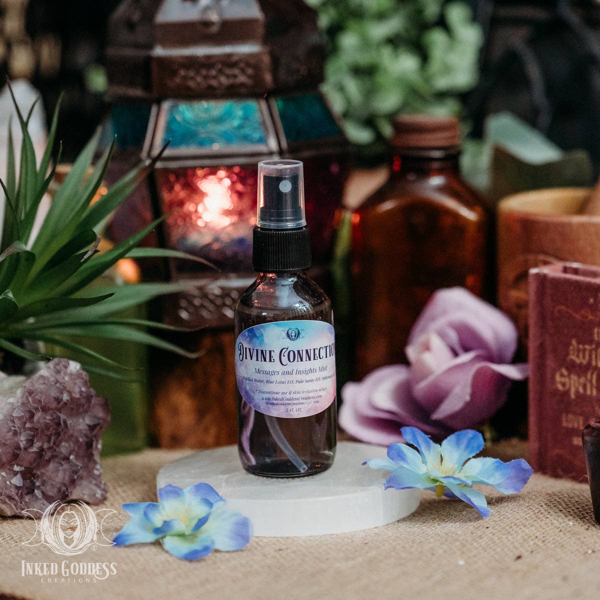 Inked Goddess Creations - Wholesale Aromatherapy Mist - Divine Connection Mist for Opening Spiritual Pathways0