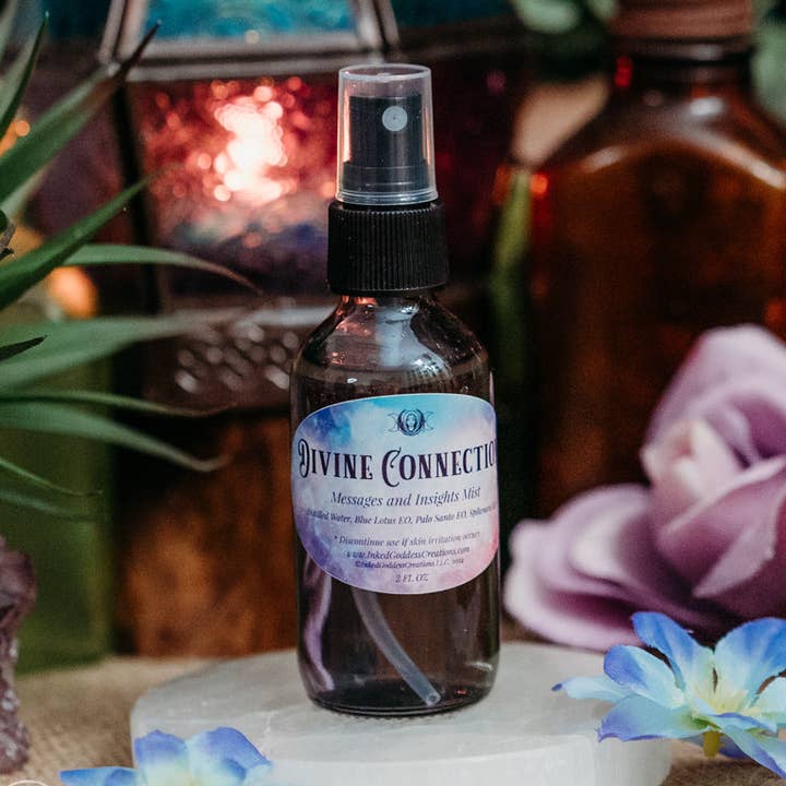 Inked Goddess Creations - Wholesale Aromatherapy Mist - Divine Connection Mist for Opening Spiritual Pathways0