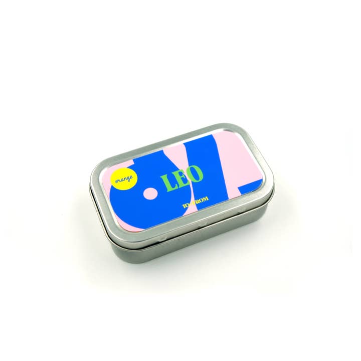 to:from - Wholesale Travel Candles - LEO zodiac candle (orange)