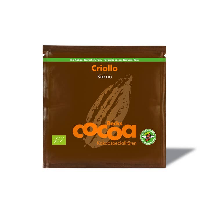 Becks Cocoa Criollo - organic fine cocoa 100% bag for wholesale by Pit Hoffmann GmbH & Co.KG