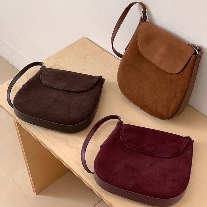 ACCITY - Wholesale Shoulder Bag - Women's - RETRO NICHE DEERSKIN BAG SHOULDER MESSENGER BAG_CWAB41121