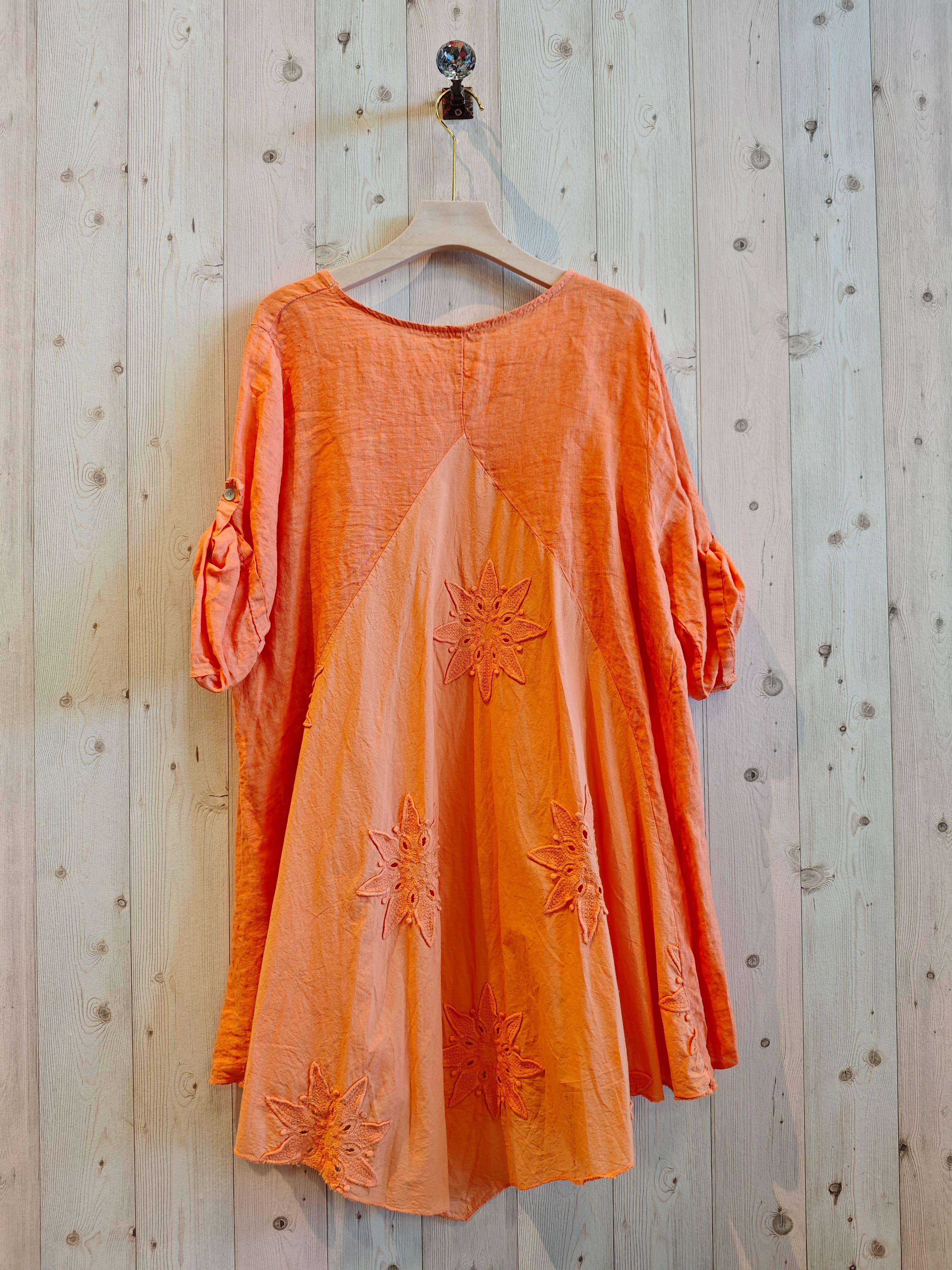 Linen & More - Wholesale Tunic - Women's - REF 11922 100% LINEN LONG BLOUSE14