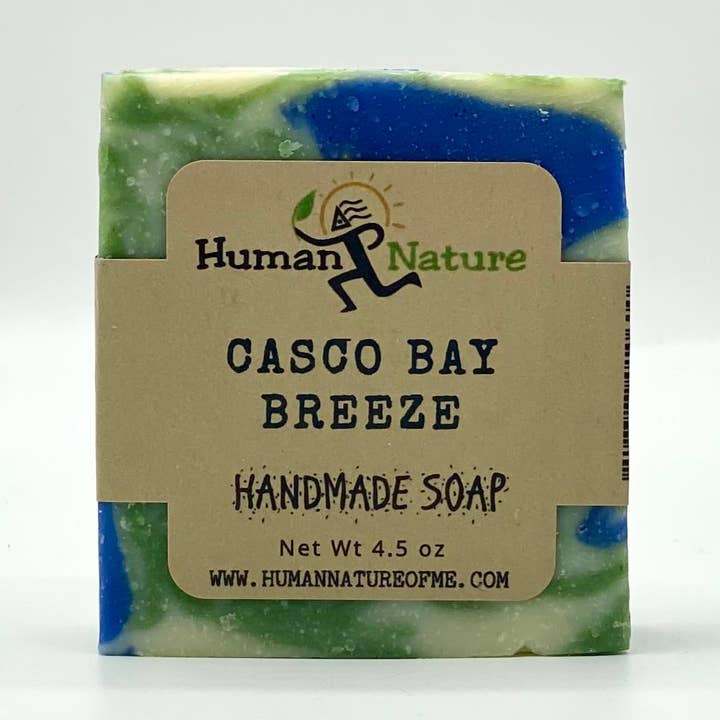 Human Nature of Maine - Wholesale Bar Soap - Casco Bay Breeze Soap Bar0