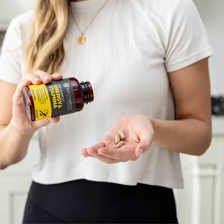 Sunwarrior - Wholesale Oral Supplement/Vitamin - Sunwarrior Active Pre-Workout Capsules - Energy & Stamina