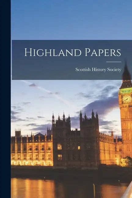 Books by splitShops - Wholesale Book - Adult - Highland Papers - Paperback0