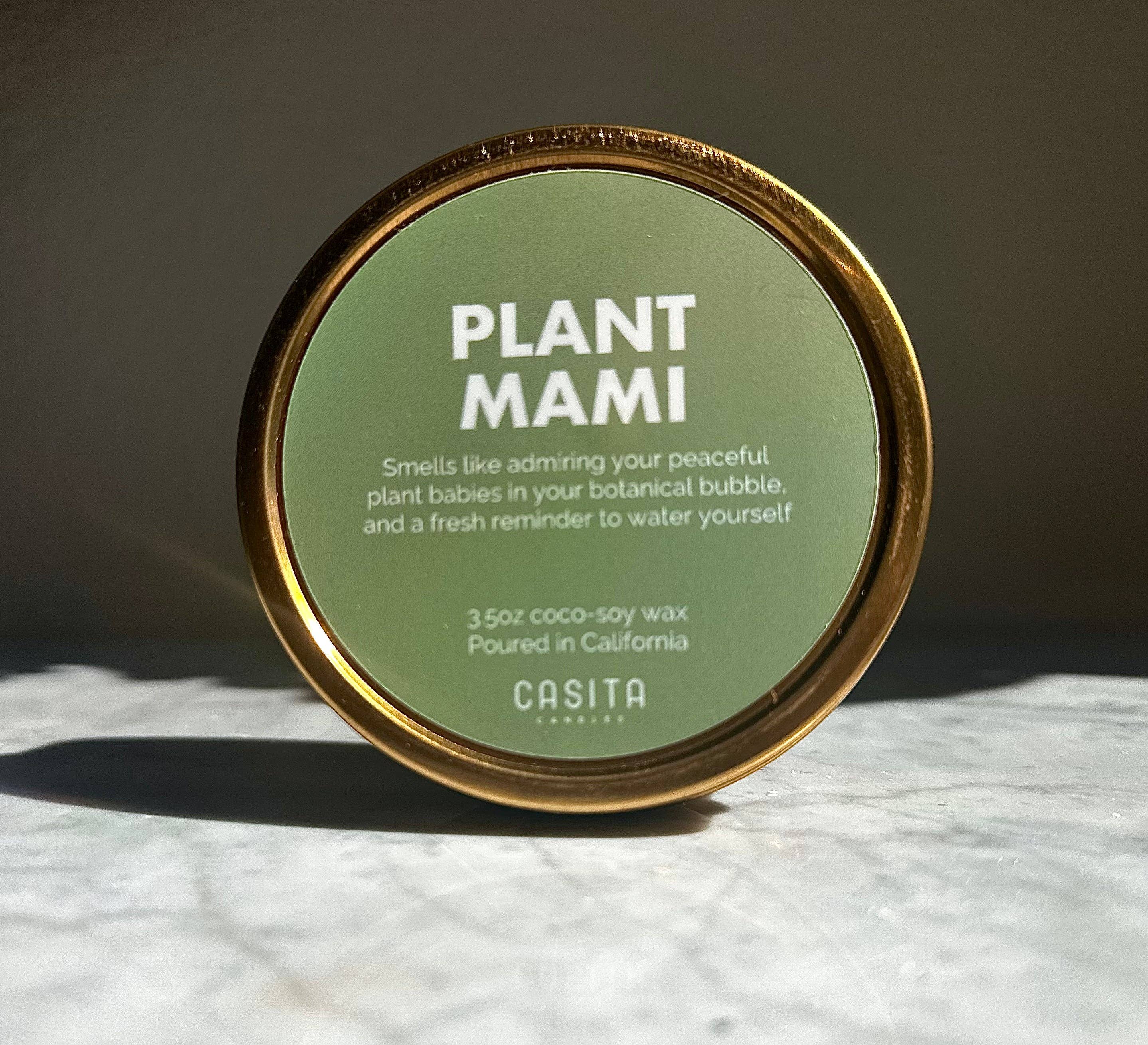 Casita Candles - Vente Bougie en bocal - PLANT MAMI CLASSIQUE2