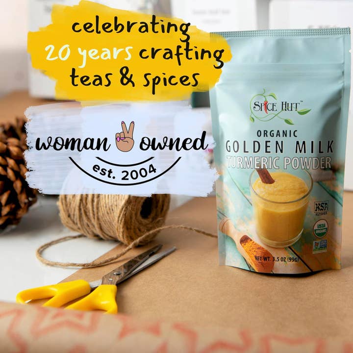 The Spice Hut - Wholesale Protein/Superfood Powder - Organic Golden Milk Powder - Golden Milk Lattes