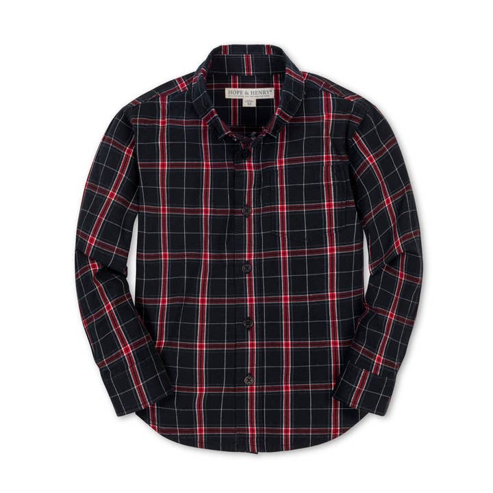 Organic Stretch Poplin Shirt for wholesale by Hope and Henry