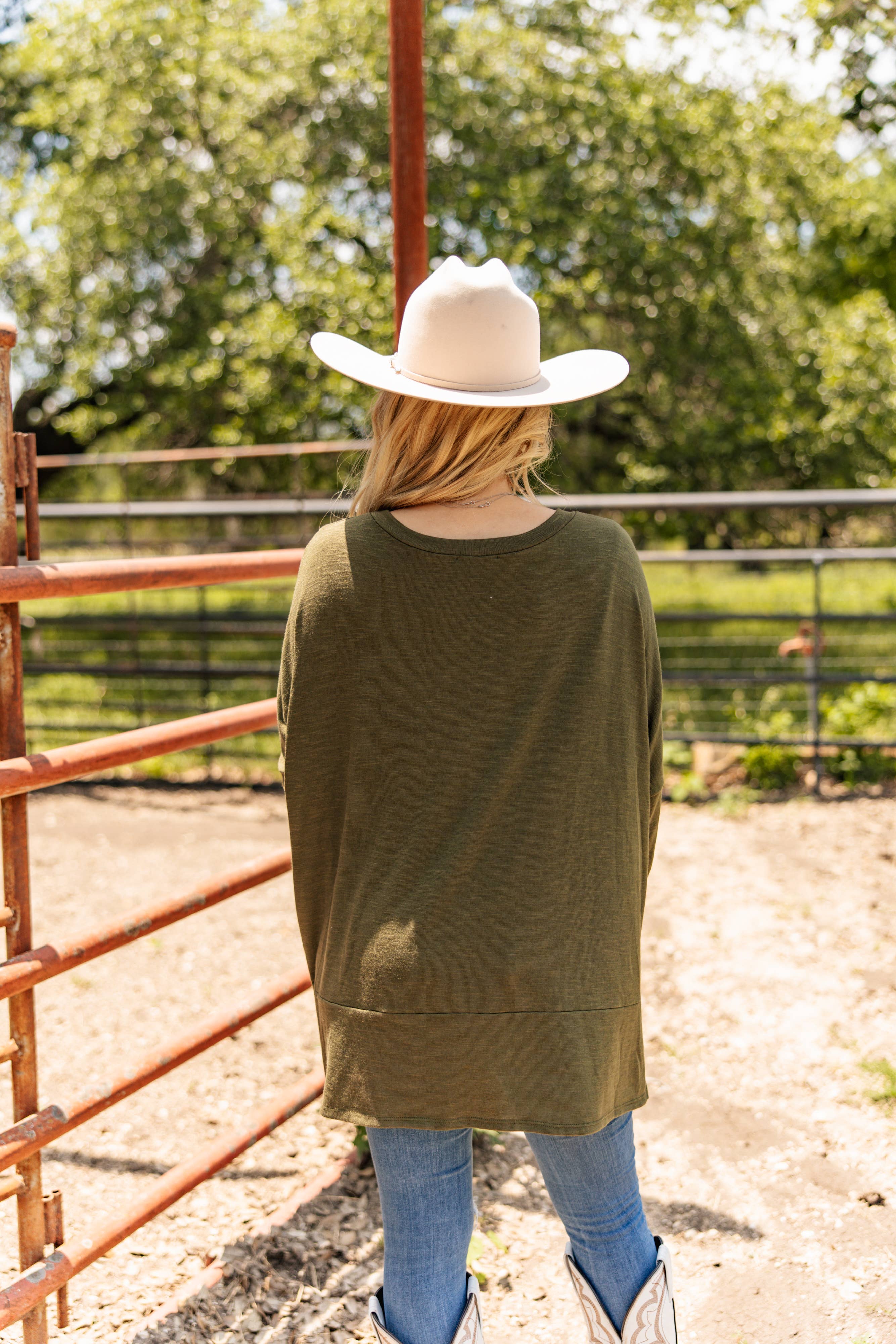 Dear Scarlett - Wholesale Tunic - Women's - Casual Cotton Long Sleeve Top6