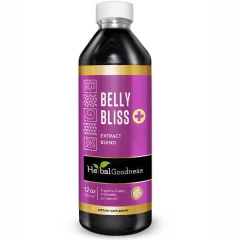 Herbal Goodness - Venta al por mayor Suplementos/vitaminas para beber - Belly Bliss - Extracto líquido - Equilibrio intestinal feliz y saludable2