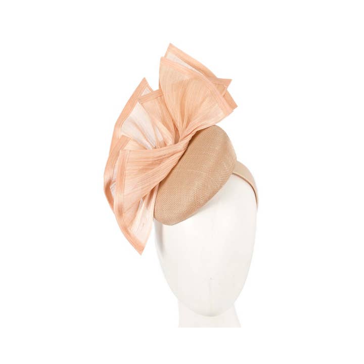 Max Alexander by Cupids Millinery Melbourne - Wholesale Fascinator hat – Women's - Pillbox fascinator with silk abaca sails1
