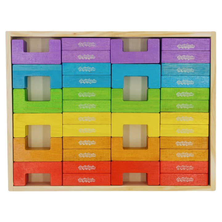 BeginAgain - Wholesale Blocks - Kids Baby - U Build It Deluxe - 48 piece set
