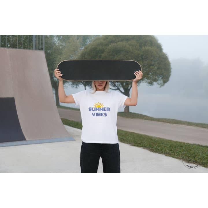 Summer Vibes Tshirt for wholesale by ST Wholesale