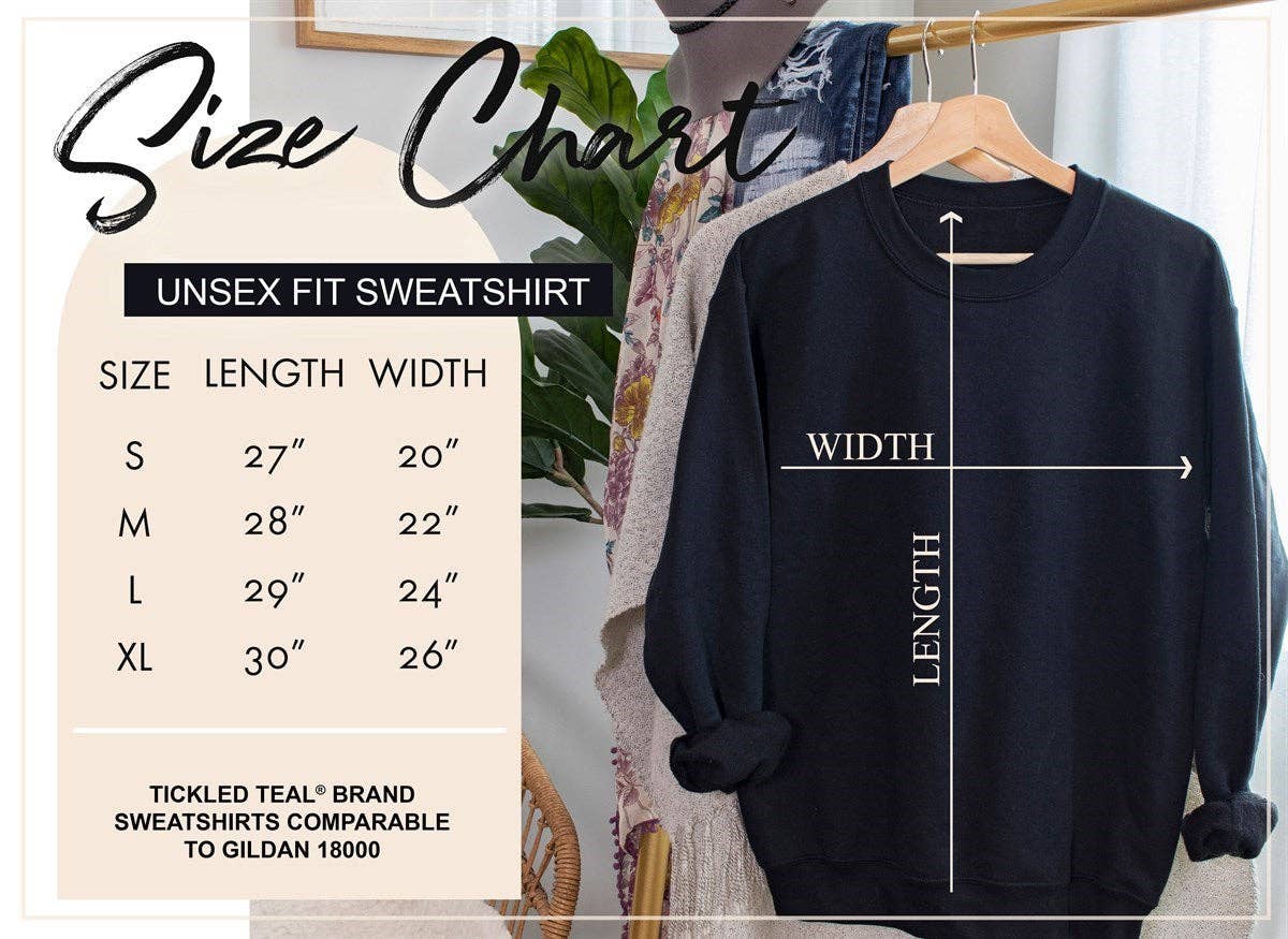 Tickled Teal – Großhandel Sweatshirt – Damen – Sweatshirt mit Rundhals1