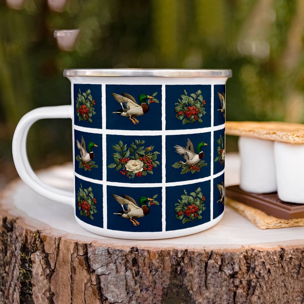 Loftipop - Wholesale Coffee Mug - Rustic Holiday Ducks Camp Mug, Traditional Christmas Gifts3
