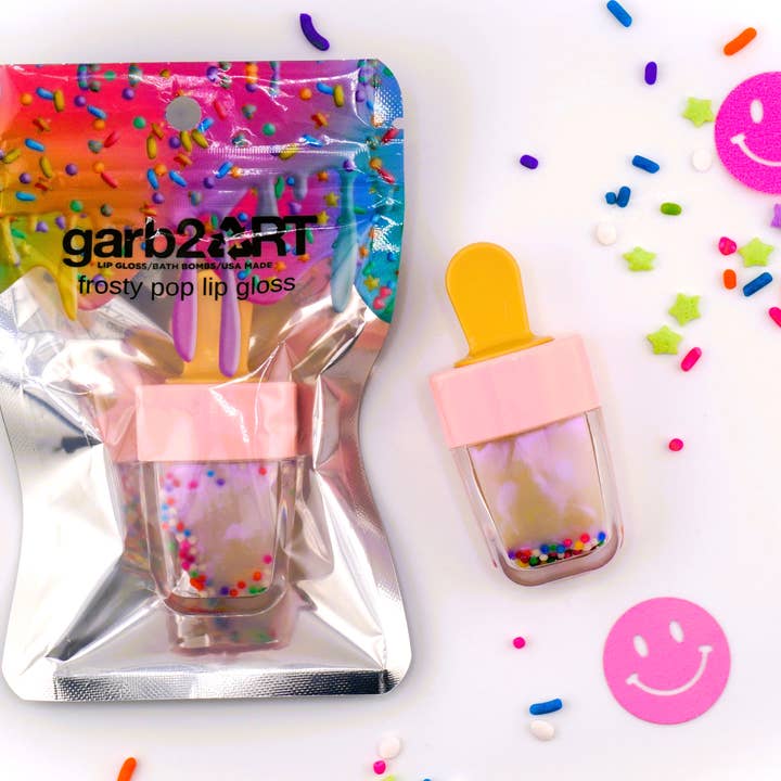 garb2ART - Wholesale Lip Gloss - Frosty Pop Lipgloss | Rainbow 1