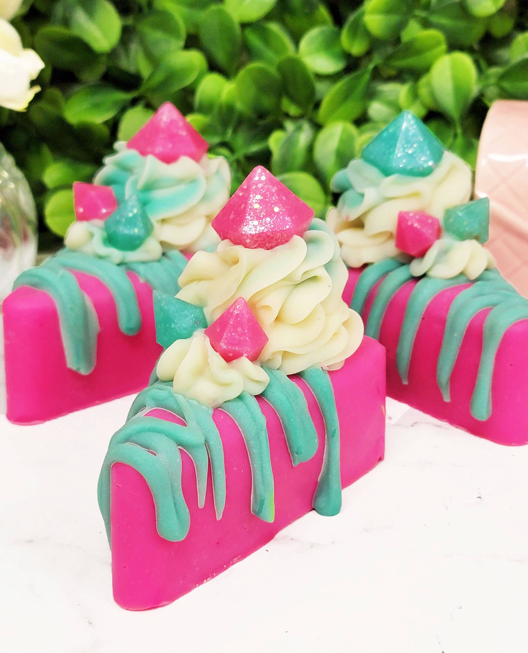 Indulgence Bath Bakery - Wholesale Bar Soap - Glitz and Glam  Artisan Soap Cake2