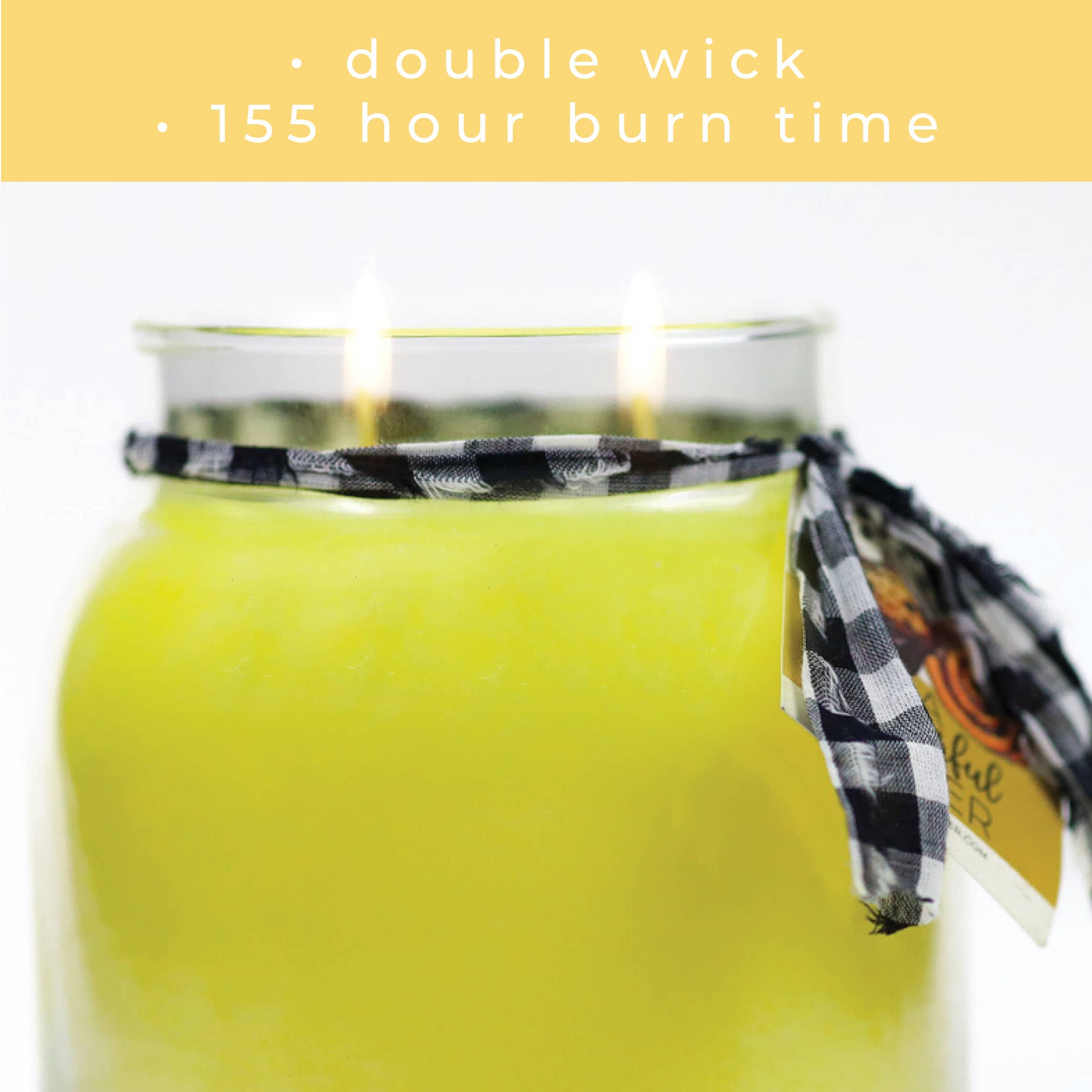 A Cheerful Giver – wholesale Jar/filled candle – KOTL Papa Candle (34oz.) – Lemon Butter Pound Cake3