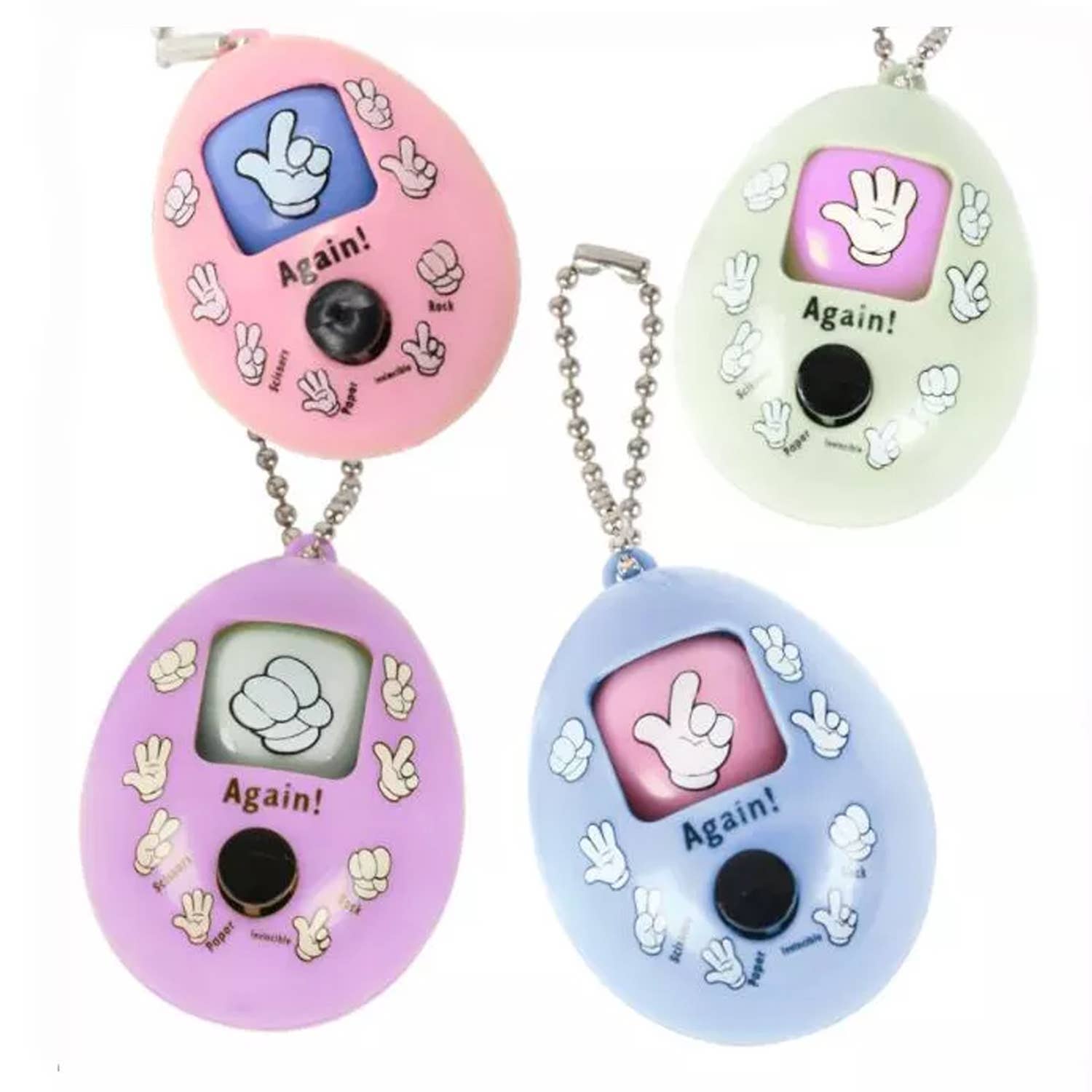 Holiday Farm - Wholesale Keychain - Kids - Rock, Paper, Scissors Keychain Toy  In Bulk2