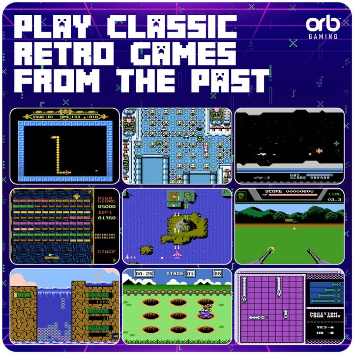 ThumbsUp! - Wholesale Electronic Toy - Kids & Baby - Orb - Retro Mini Arcade Machine (240-in-1 Games)4