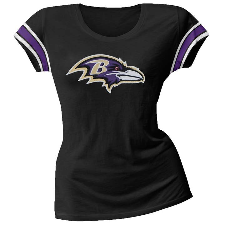 Baltimore Ravens - Off-Campus Juniors Scoop T-shirt voor wholesale door Official Store