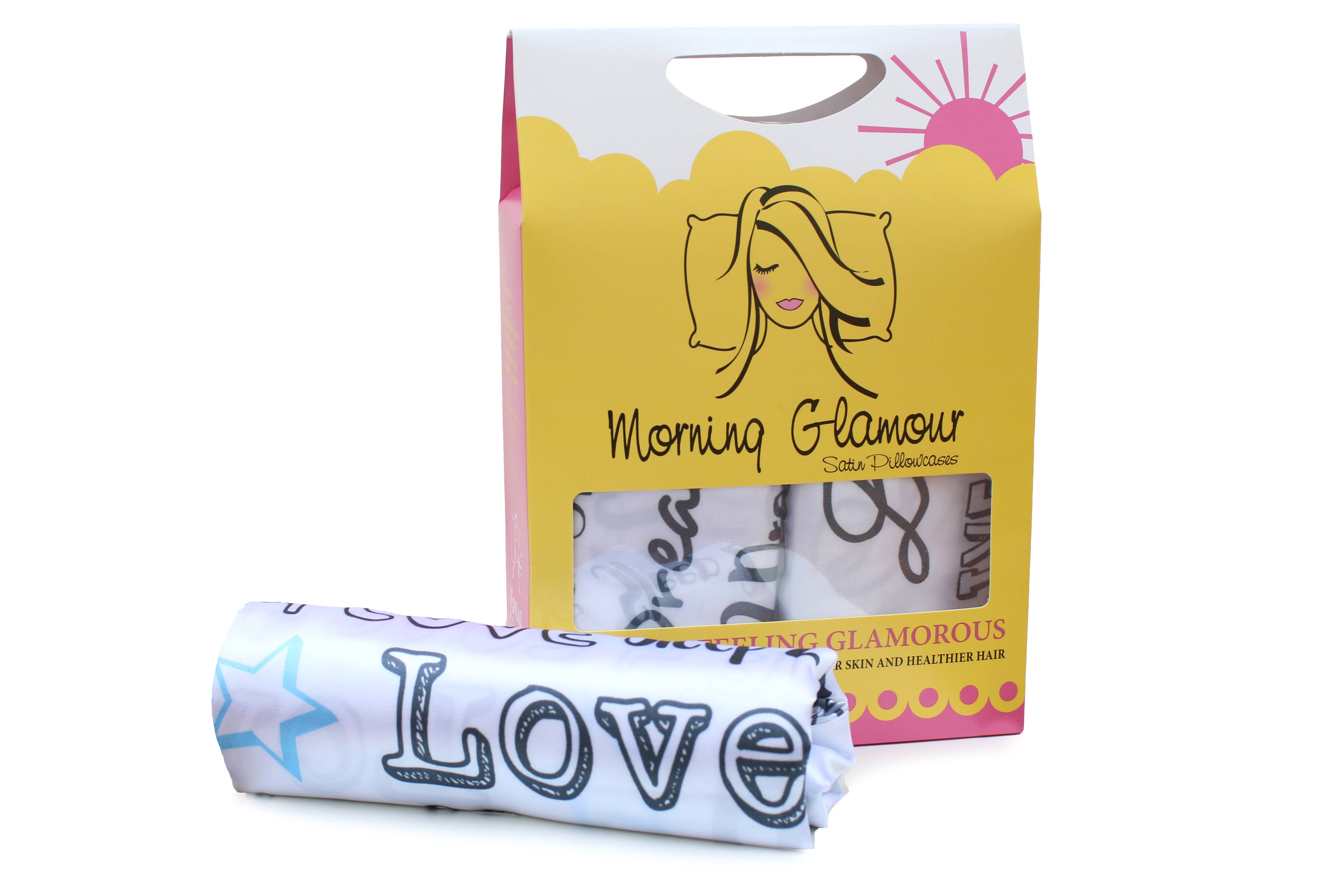 Morning Glamour – wholesale Bedding pillowcase/sham – Signature 2PK Satin Pillowcase- STANDARD/QUEEN29