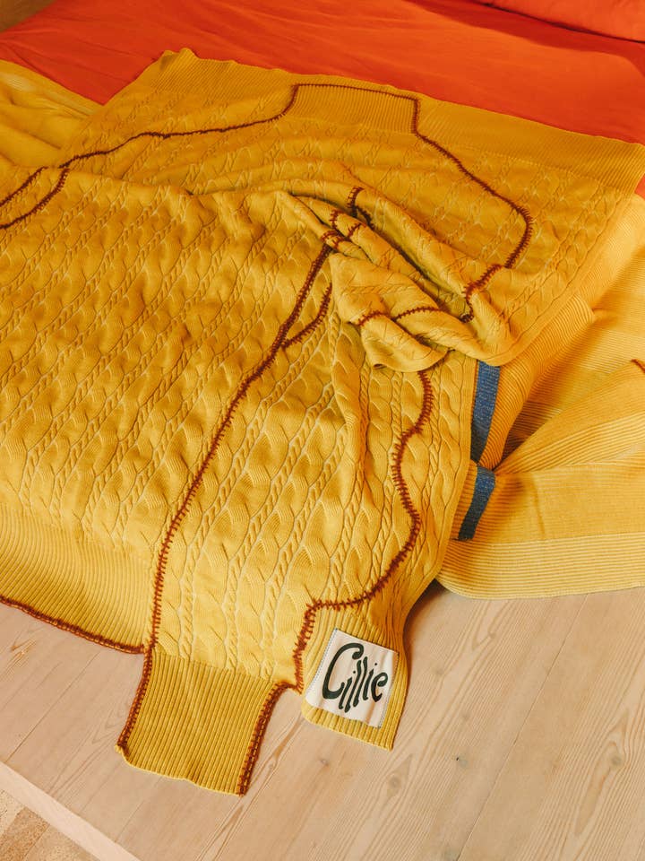 T_001 | Manta de Punto | Cedrat para venta al por mayor de Cillie