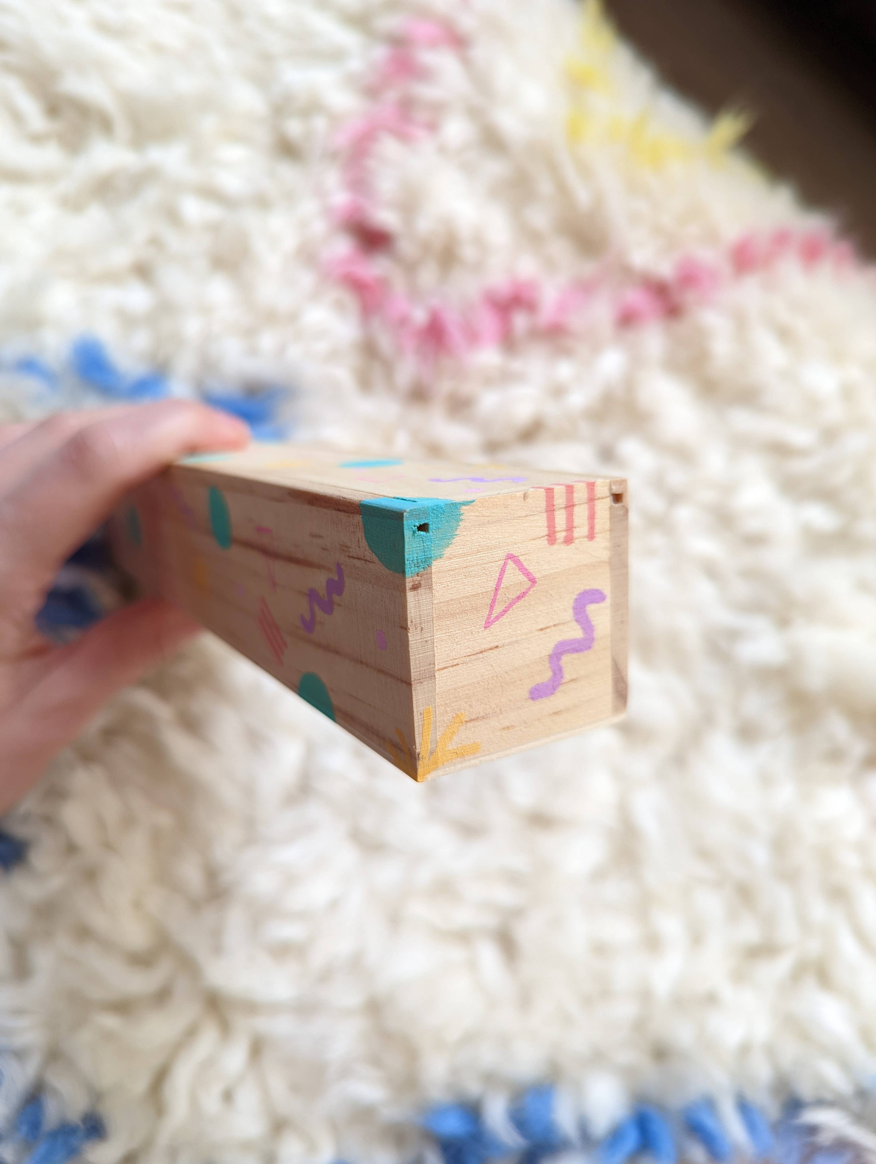 Foreignspell - Wholesale Decorative Box - Throwback | Hand-Painted, One-of-a-Kind Wooden Box2