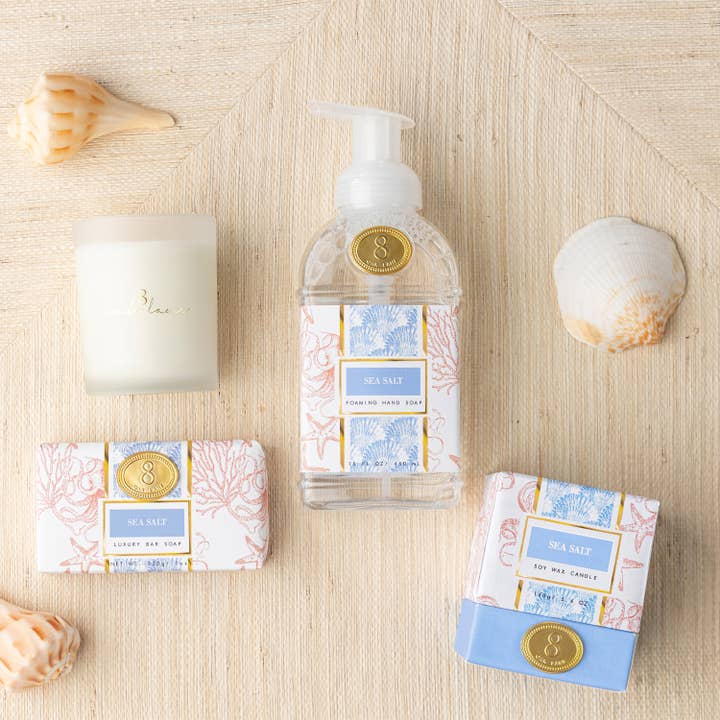 8 Oak Lane - Wholesale Hand Soap/Wash - Sea Salt 15oz Foaming Hand Soap