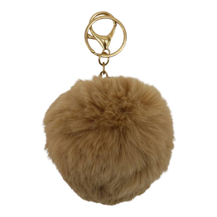 ASSORTED Pom Pom Key Chain KC616 (12PC) for wholesale on Faire16