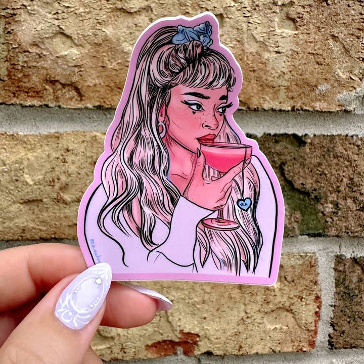 Drinks Tea Sticker for wholesale by Stacy Marie Stranzl