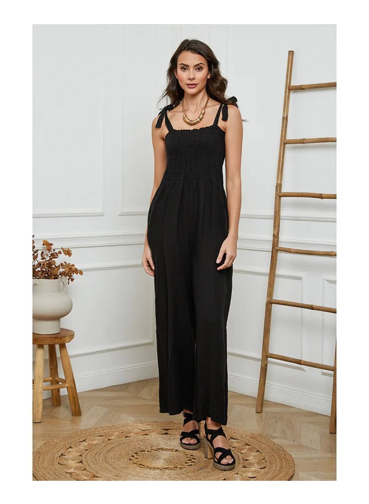 LÉA & LUC – wholesale Jumpsuit - Dam – Jumpsuit i 100 % linne REF. 1939034