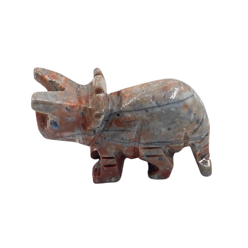 Earths Elements Wholesale - Wholesale Retailer Sample - Home Decor - Crystal Animal - Triceratops Soapstone3