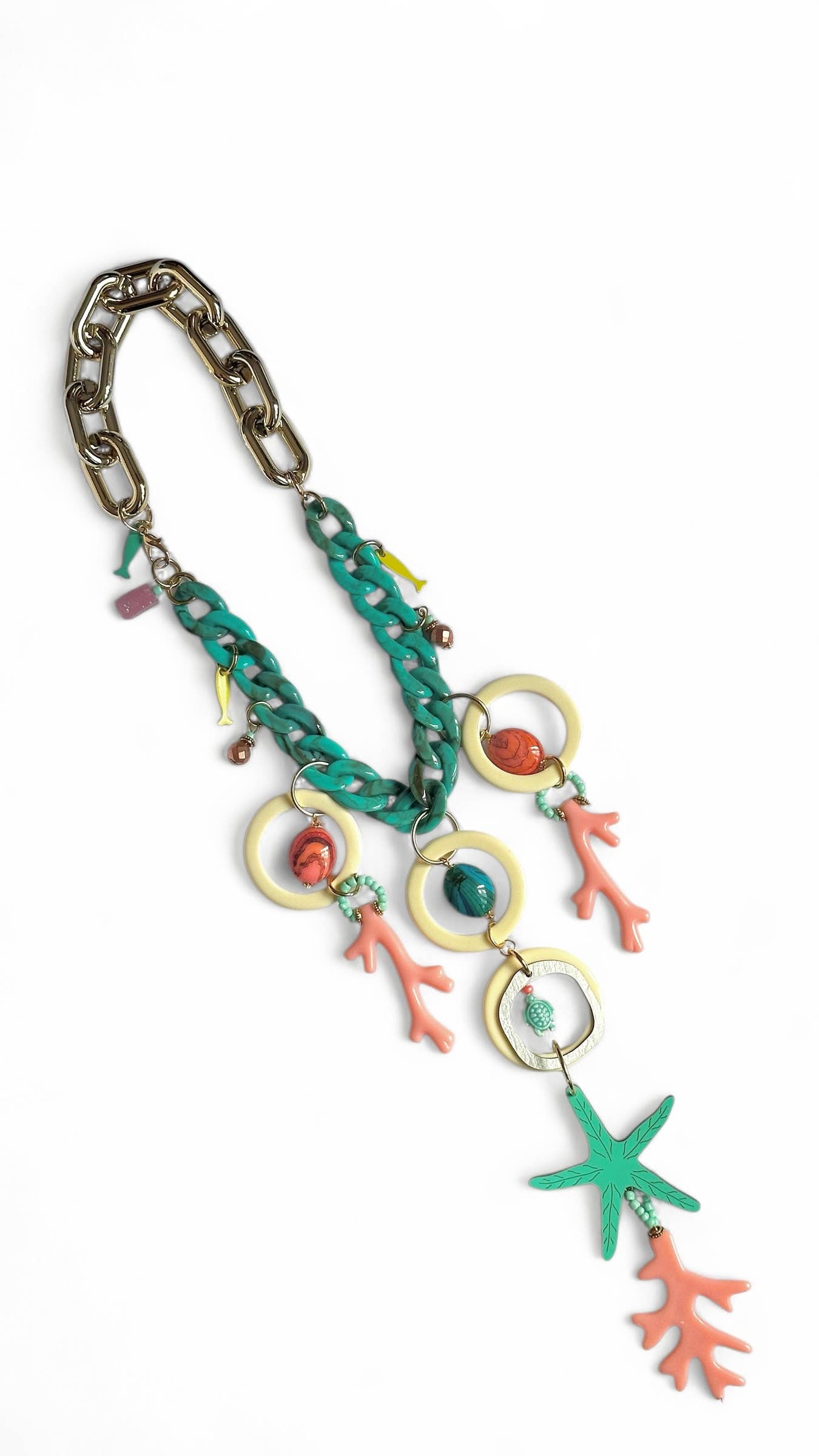 Roselinde – Großhandel Kette mit Anhänger/Charm – Bonao2