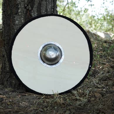 Backwoods Provisions - Wholesale Wood Toy - Kids - Toy 19" Norse Style Round Shield (Ready to Paint)