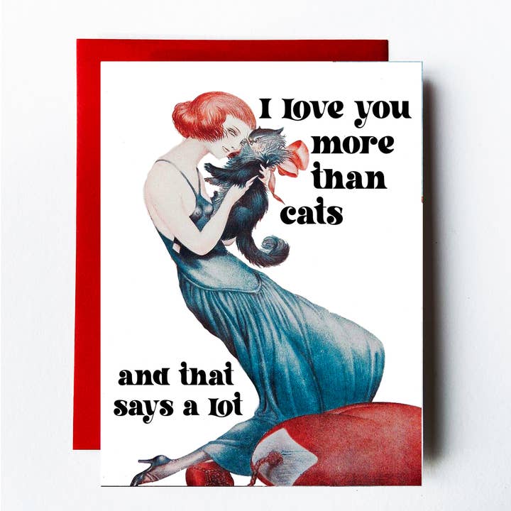 The Twentieth - Wholesale Friendship Card - More than Cats Friendship Card