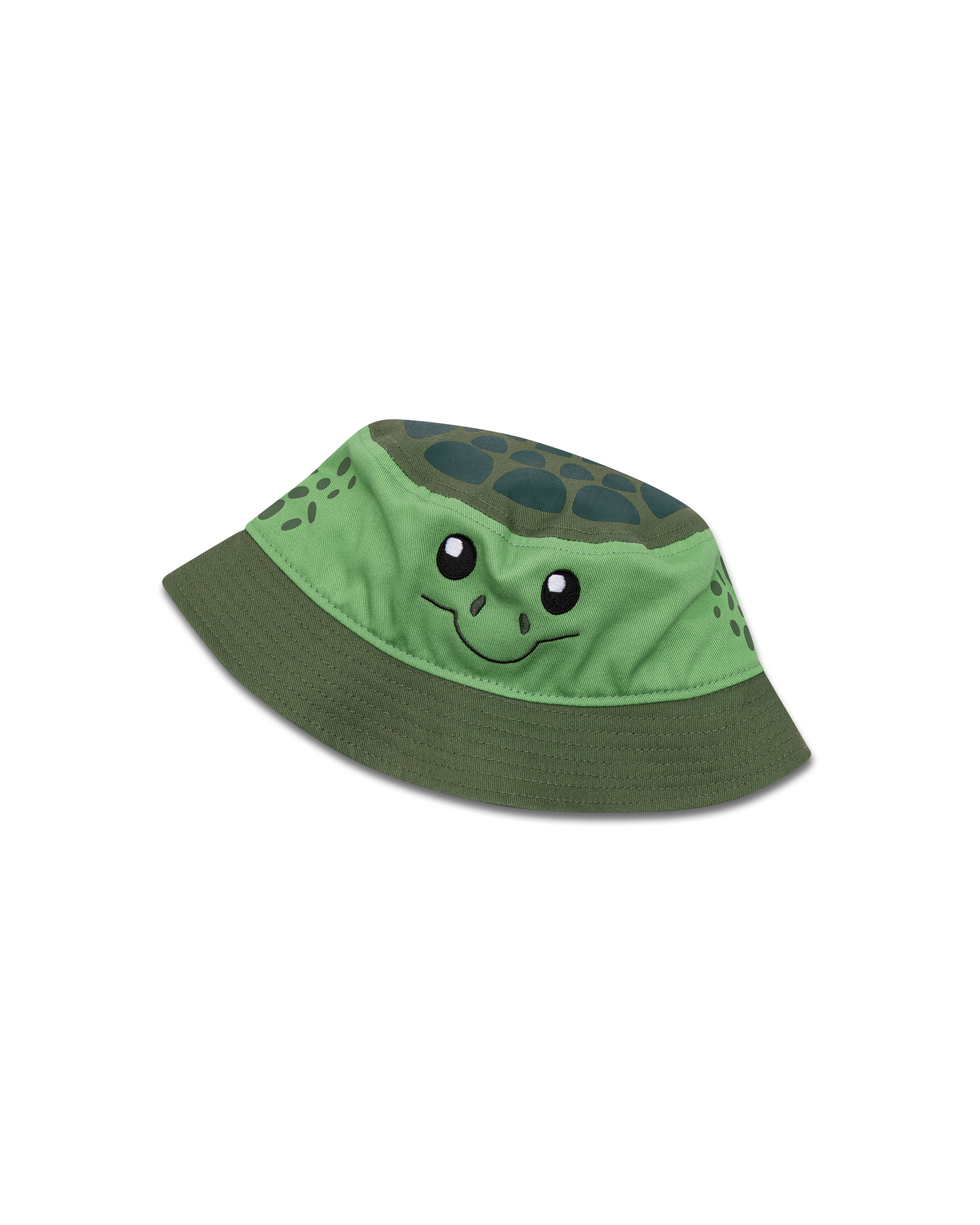 koaa - Venta al por mayor Sombrero de pescador - Niños - Gorro de pescador Koaa — Schorsch die Turtle, verde2