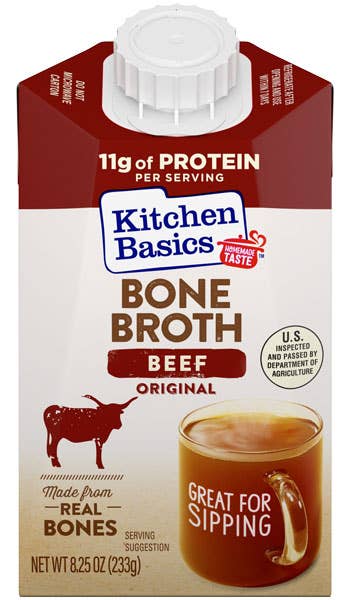 Hudson Meat Company - Wholesale Broth - BONE BROTH BEEF    -    KITCHEN BASICS0