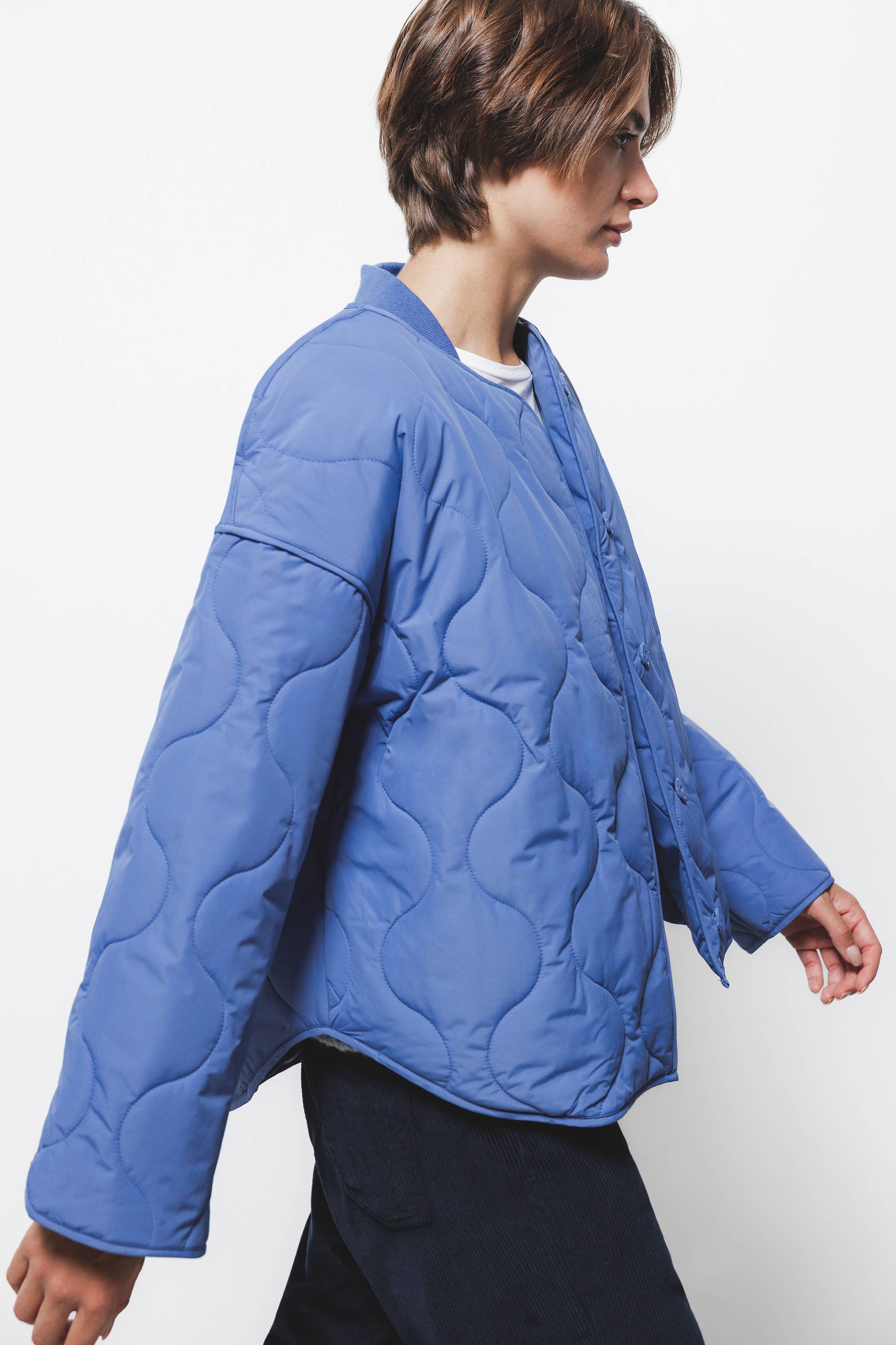 Lanidor - Wholesale Coat - Women's - Plain Quilted Jacket (427850-43)0