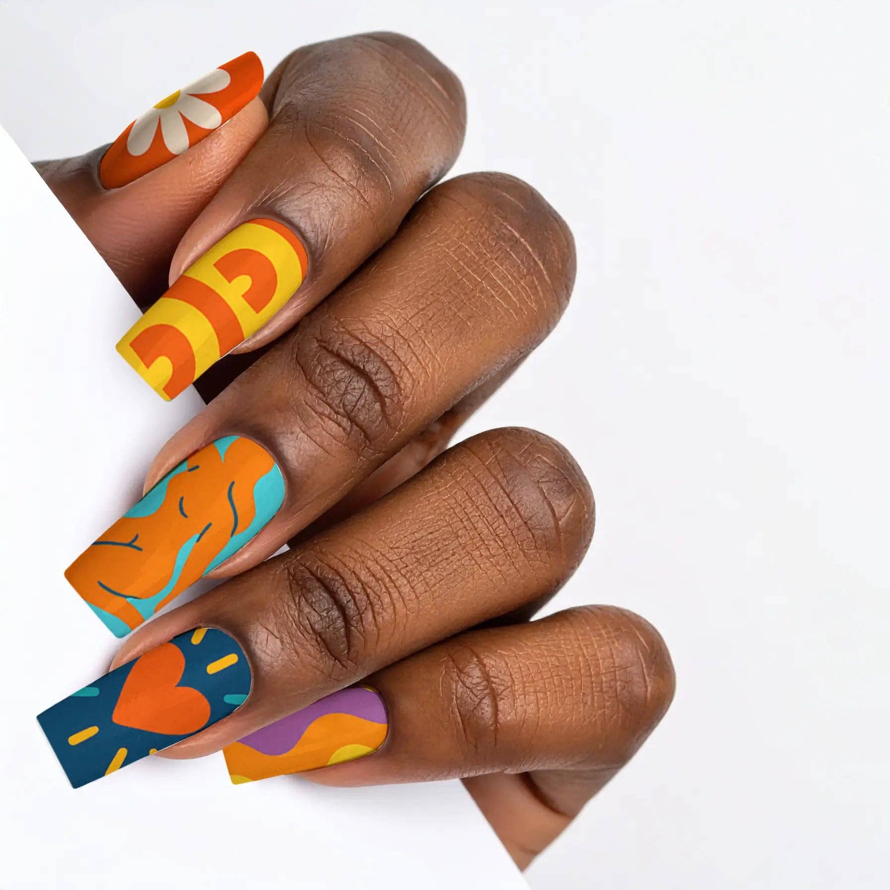 FYNE BODY - Wholesale Press-on/fake nails - Splat-tastic Canvas Creativity Press-On Nails41