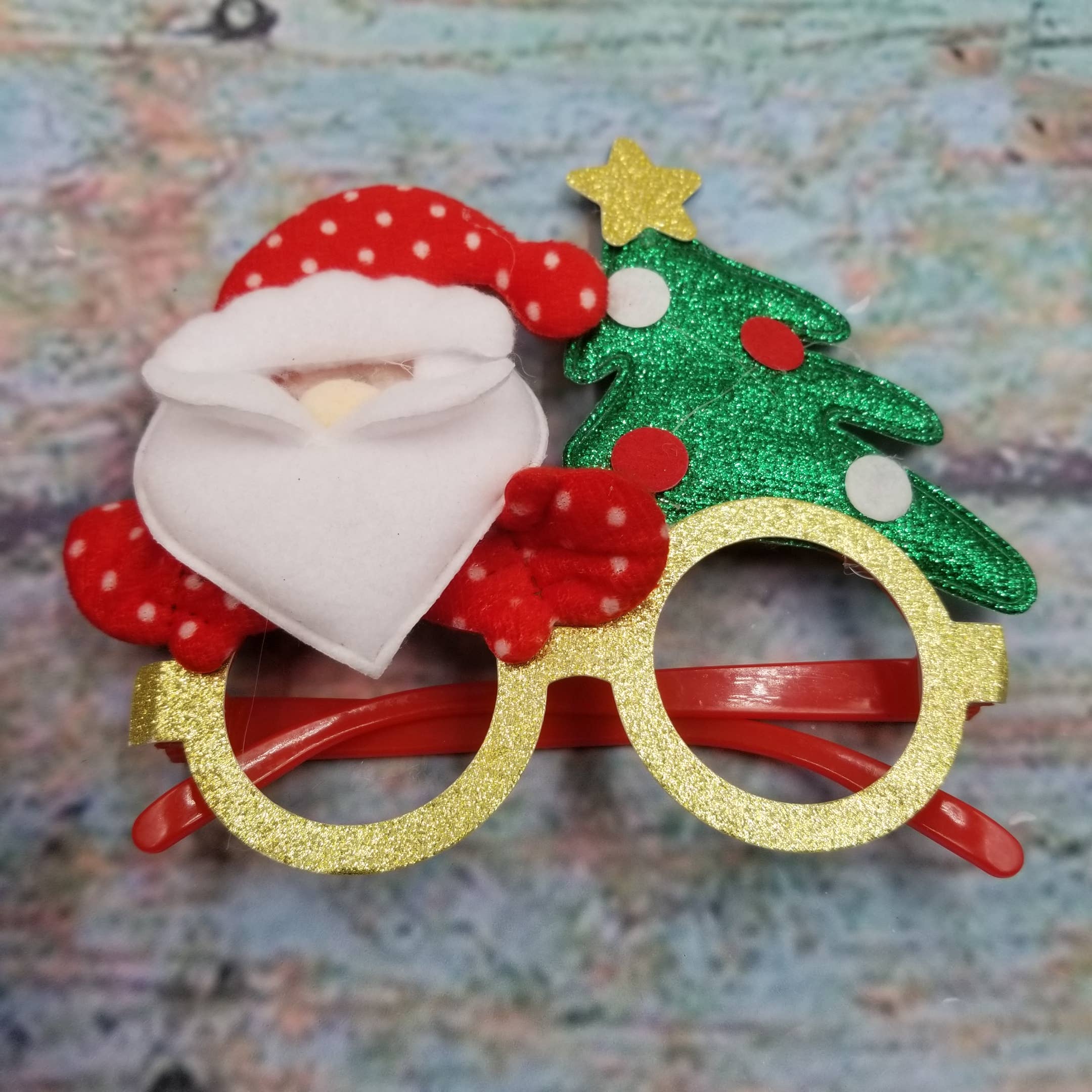 MIAS SHOP – wholesale Party gift – Kid Glasses Frame Christmas Party Dress Up Toys0