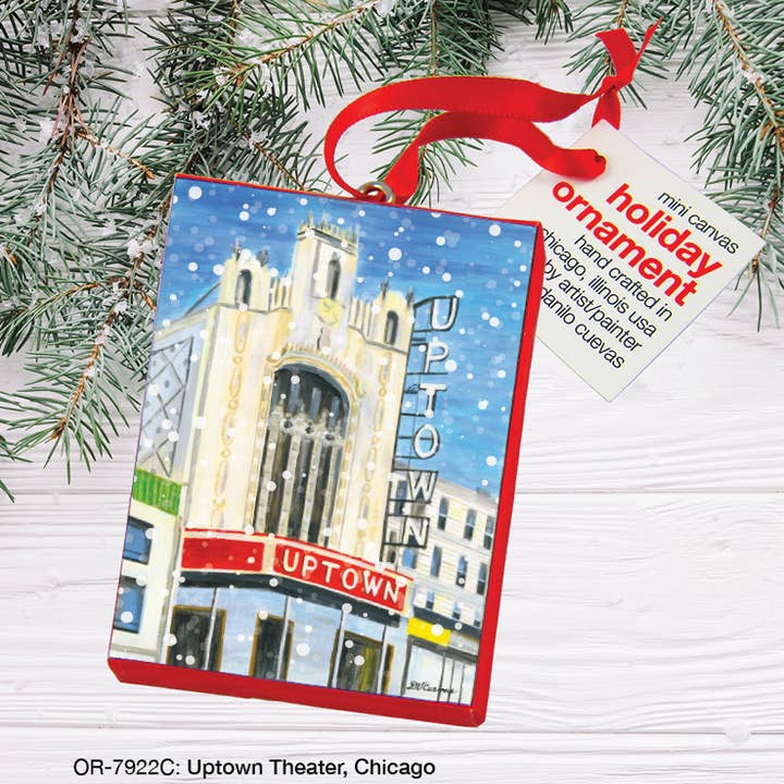 Teatro Uptown, Chicago, Ornamento (OR-7922C) para venta al por mayor de Printed Canvas