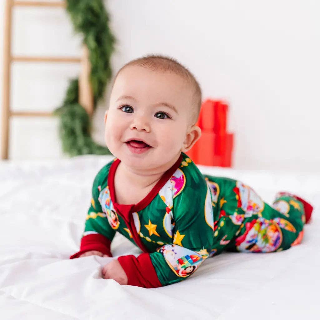 Dreambly Me - Wholesale Sleepsuit - Baby - Christmas Ornaments Convertible Baby Pajama2