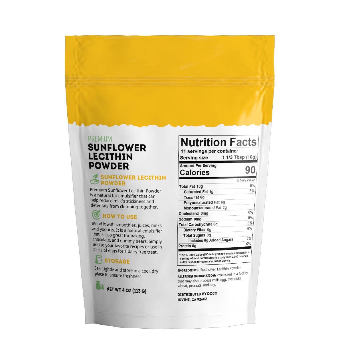 Kate Naturals - Wholesale Protein/Superfood Powder - Sunflower Lecithin Powder1