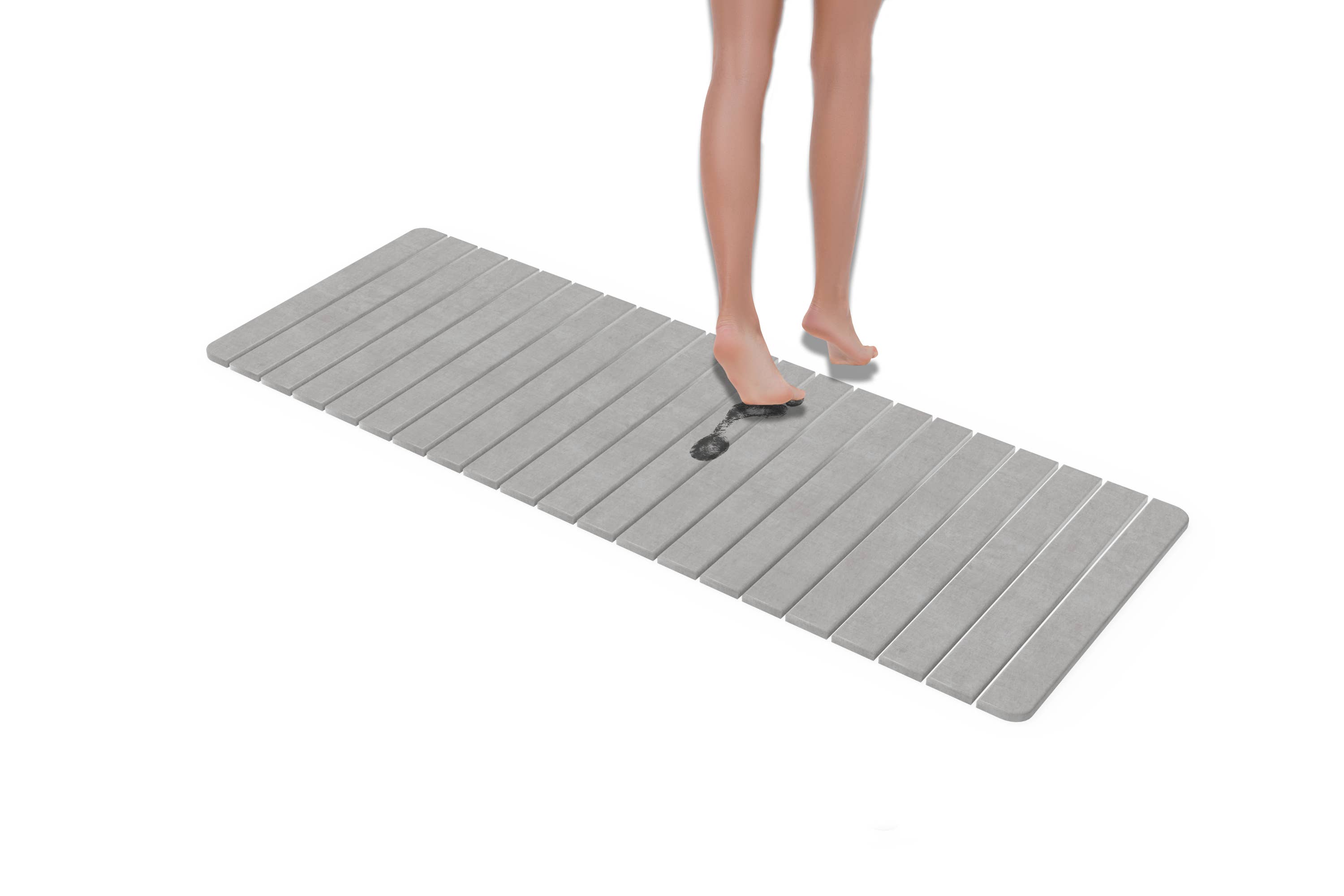 2626 Designs - Wholesale Bath Mat - Diatomite Quick-Dry Stone Extra Large 58 "x 21" Bath Mat11