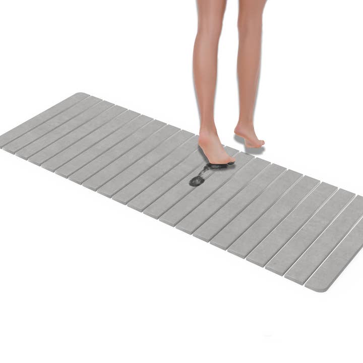 2626 Designs - Wholesale Bath Mat - Diatomite Quick-Dry Stone Extra Large 58 "x 21" Bath Mat11