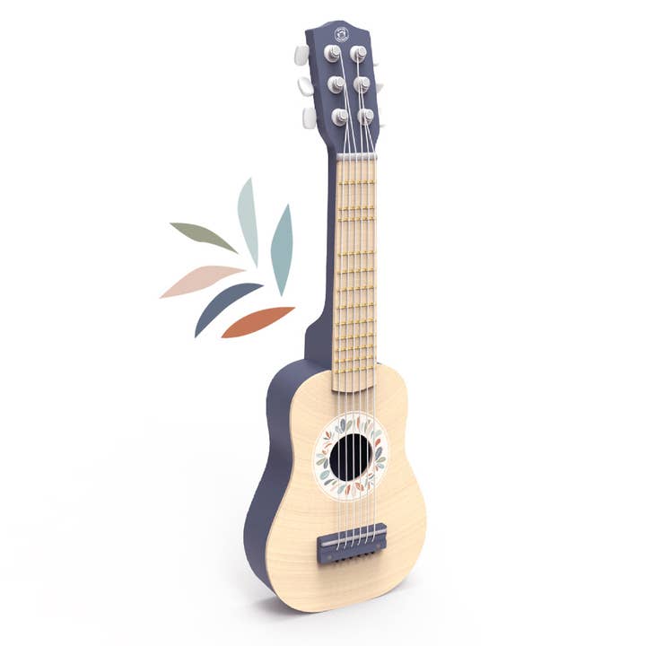 Speedy Monkey - Wholesale Musical Toy - Kids & Baby - Blue Wooden Toy Guitar for Kids
