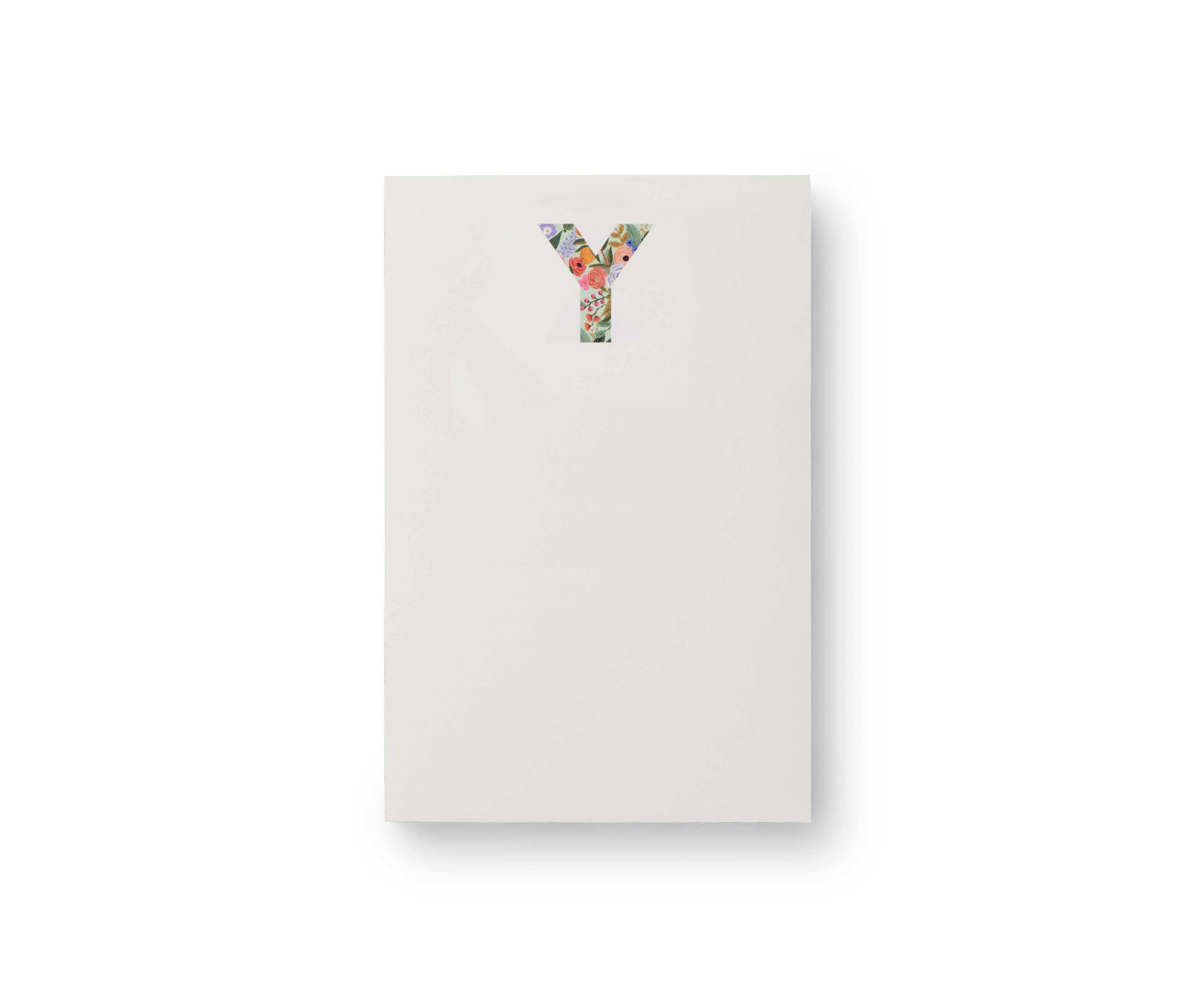 Rifle Paper Co. - Wholesale Notepad - Garden Party Monogram Notepad7