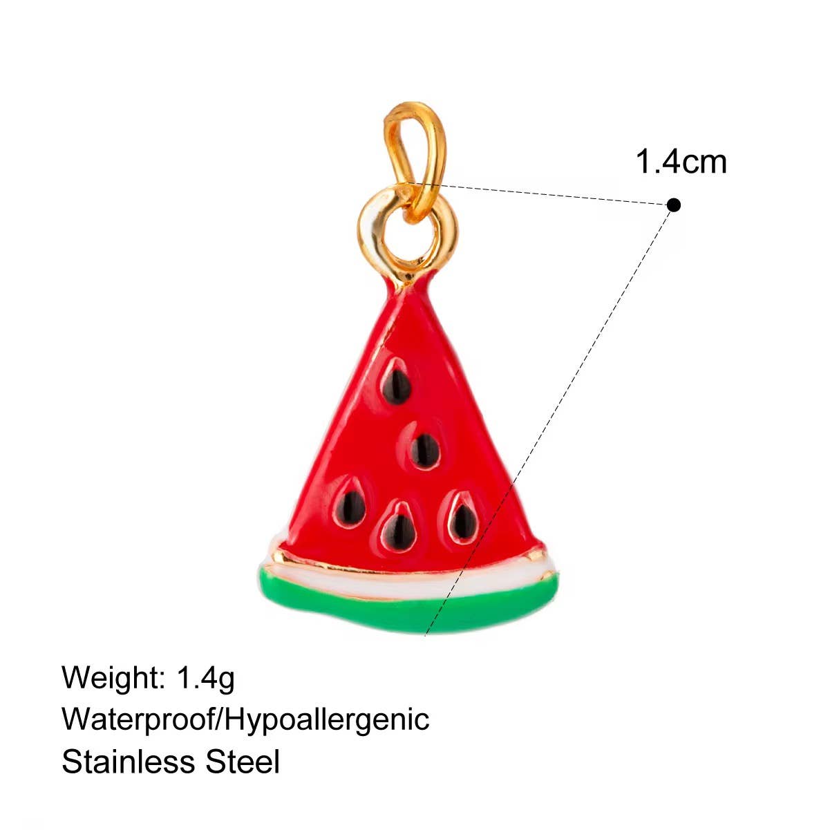 HoopLa - Wholesale Dangle Earrings - Farmers Market Mini Huggie Hoop Charm Earrings6