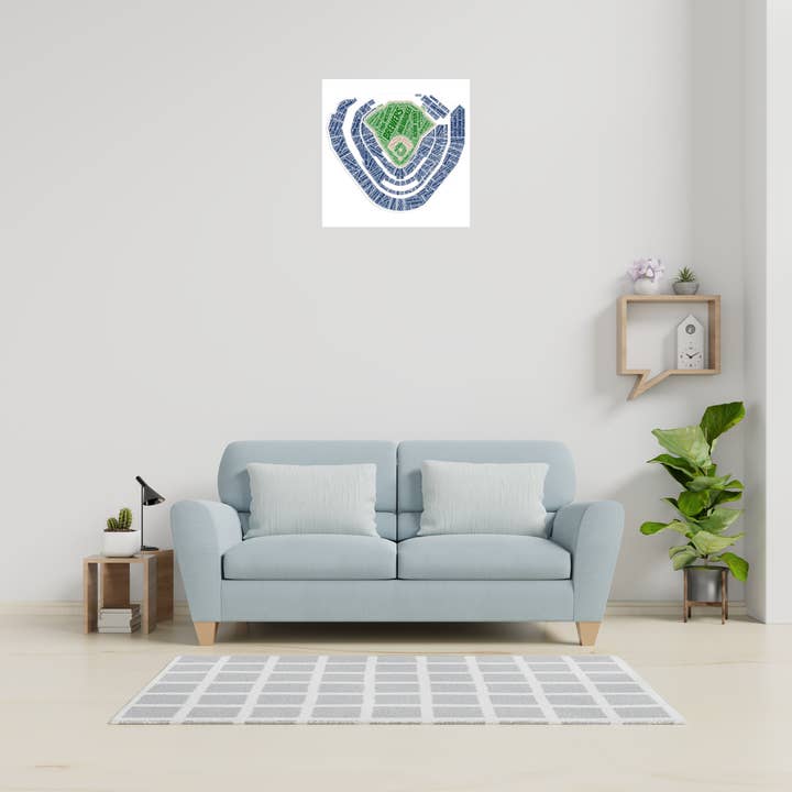 Quotables Geek Custom Designs - Wholesale Poster - Milwaukee Baseball - Stadium Edition1